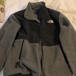 boys XL north face zip up jacket